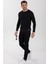 Slong Yuvarlak Yaka Uzun Kollu Slim Fit Basıc 3