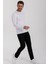 Slong Yuvarlak Yaka Uzun Kollu Slim Fit Basıc 3