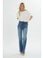 Jagronlu Mavi Mom Jean Pantolon 2