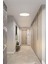 24W Büyük Boy Tavana Sıfır LED Plofonyer Avize Armatür Banyo Tuvalet Balkon Lambası Armatürü Beyaz Işık 1