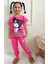 Kız Çocuk Desenli Kısa Kollu Pijama Takımı 1