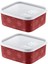 2'li Set No Frost Saklama Kabı Carmen 700 ml 1
