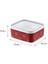 2'li Set No Frost Saklama Kabı Carmen 700 ml 3