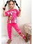 Kız Çocuk Desenli Kısa Kollu Pijama Takımı 1