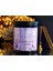 Pureple Deep: Özel Dekoratif Tasarım Lavanta Kokulu Amber Cam Kavanoz Büyük Mum Ahşap Fitil 390GR Doğal Vegan Soya Wax Mumu 4
