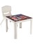 Fiore 2'li Set Çocuk Masa Sandalye Takımı Latte Space 1-3 Yaş 1