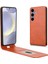 Samsung Galaxy S24 Plus Kart Yuvalı Manyetik Dikey Çevirme Deri Telefon Kapağı (Yurt Dışından) 1