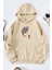 Only Trendwear Unisex Yin Yang Cats Baskılı Sweatshirt 1