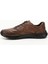 Erkek Taba Bağcıklı Hakiki Deri Comfort Sneaker 3