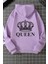 Only Trendwear Unisex Quenn Sırt Baskılı Sweatshirt 1