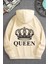Only Trendwear Unisex Quenn Sırt Baskılı Sweatshirt 1