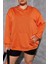 Unisex Pamuk Şardonlu Kapüşonlu Sweatshirt 1