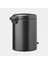 Çöp Kutusu 5 Litre Newicon Pedallı Confident Grey 233463 4