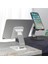 Katlanabilir Stant Business Model Abs + Silikon Materyal Tablet Akıllı Telefon Standı Masaüstü Stand Katlanabilir Cep Telefonu Telefon Tutucu Q7-L 4