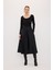 Tafta Uzun Etek Siyah 127L9249000 1