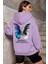 Unisex Butterfly Sırt Baskılı Sweatshirt 1