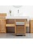 Bambu Kirli Sepetli Banyo Düzenleyici Çamaşır Sepeti JW-20290 2