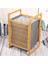 Bambu Kirli Sepetli Banyo Düzenleyici Çamaşır Sepeti JW-20290 5