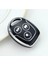 Lüx Ford Fiesta Mondeo Focus Transit Fusion 3 Buton Nano Anahtar Kılıfı Siyah Gümüş Silver Renk 1