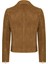 Alba Kadın Camel Biker Süet Deri Ceket 24WGD528210 2