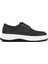 Erkek Gri Bağcıklı Nubuk Deri Casual Loafer 25SFD6603V3 1