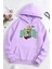 Only Trendwear Unisex All Day Rabbit Baskılı Sweatshirt 1