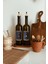 Ahşap Stantlı Amber Siyah Gold 2'li 750 ml Zeytinyağı Sıvıyağ Şişesi 6