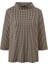 3/4 Kollu Sweatshirt, Kazayağı Deseni 2