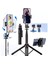 Uzaktan Kumandalı 131 cm Taşınabilir Tripod, Kamera ve Telefon Uyumlu Katlanabilir Selfie Çubuğu 2