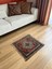 57 x 60 cm Küçük Vintage El Dokuma Kilim, Çiçek Desenli Geleneksel Türk Halısı, Küçük Dekoratif Halı, Harika 2