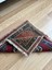 52X59 cm Türk Vintage Küçük Halı, El Dokuma Yün Halı, Ev ve Ofis Için Küçük Alan Halısı, Geleneksel Kayseri Halısı 5