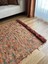 120 x 231 cm Müke mm el Ipek Halı, Nostaljik El Dokuma Ipek Halı, Eşsiz Desenli Türk Kilimi, Antik Dekoratif Halı 4