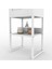 BNY131 Beyaz Metal Ayaklı Banyo Dolabı 5