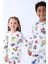 Unisex Boya Hediyeli Mevsimlik Boyanabilen Çocuk Pijama Takımı (6lı Boya Hediyeli) 2