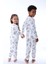 Unisex Boya Hediyeli Mevsimlik Boyanabilen Çocuk Pijama Takımı (6lı Boya Hediyeli) 3