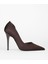 Kadın Massy Kahve Süet Stiletto 3