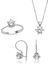 Gümüş Tek Taş Bayan Set ST1160041 1