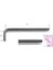 Topuz Başlı Allen Anahtarı 96BP 1.5 1