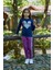 Lacivert Kız Çocuk Kışlık Pijama Takımı A2654 1