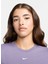 Mor Kadın Dar Düz T-Shirt FB2873-509 W Nsw Essntl Slm Crp Beden: M 2