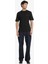 Guess Erkek Siyah Pamuk T-Shirt Logolu, Regular Fit 1