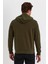 Erkek Tam Fermuarlı Kapüşonlu Kanguru Cepli Sweatshirt 4