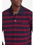 Erkek Polo Yaka Siyah Kırmızı Çizgili T-Shirt 4