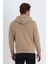Erkek Tam Fermuarlı Kapüşonlu Kanguru Cepli Sweatshirt 4