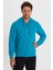 Erkek Tam Fermuarlı Kapüşonlu Kanguru Cepli Sweatshirt 1
