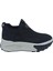 Siyah Triko Kadın Sneaker Spor Ayakkabı 1