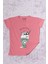 Kız Çocuk Tshirt Pistachio Baskılı Bisiklet Yaka E2 2