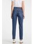 Kadın Relaxed Mom Fit Denim Jean Yüksek Bel 3