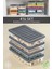 Avlar Store 6'lı Buzdolabı Organizer Mikrodalga ve Difrize Uygun Saklama Kabı Antrasit 6 x 1200 ml 1