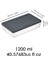 Avlar Store 6'lı Buzdolabı Organizer Mikrodalga ve Difrize Uygun Saklama Kabı Antrasit 6 x 1200 ml 5